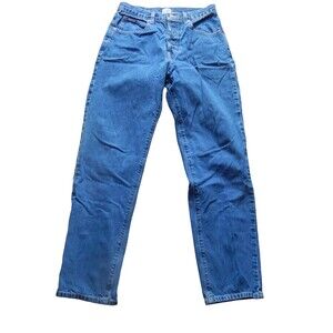 CK CALVIN KLEIN JEANS women's size 5 vintage cotton easy fit straight leg jeans